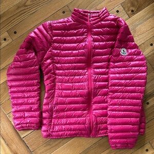 Moncler Women 6 Small Pink Packable Puffer Down Jacket